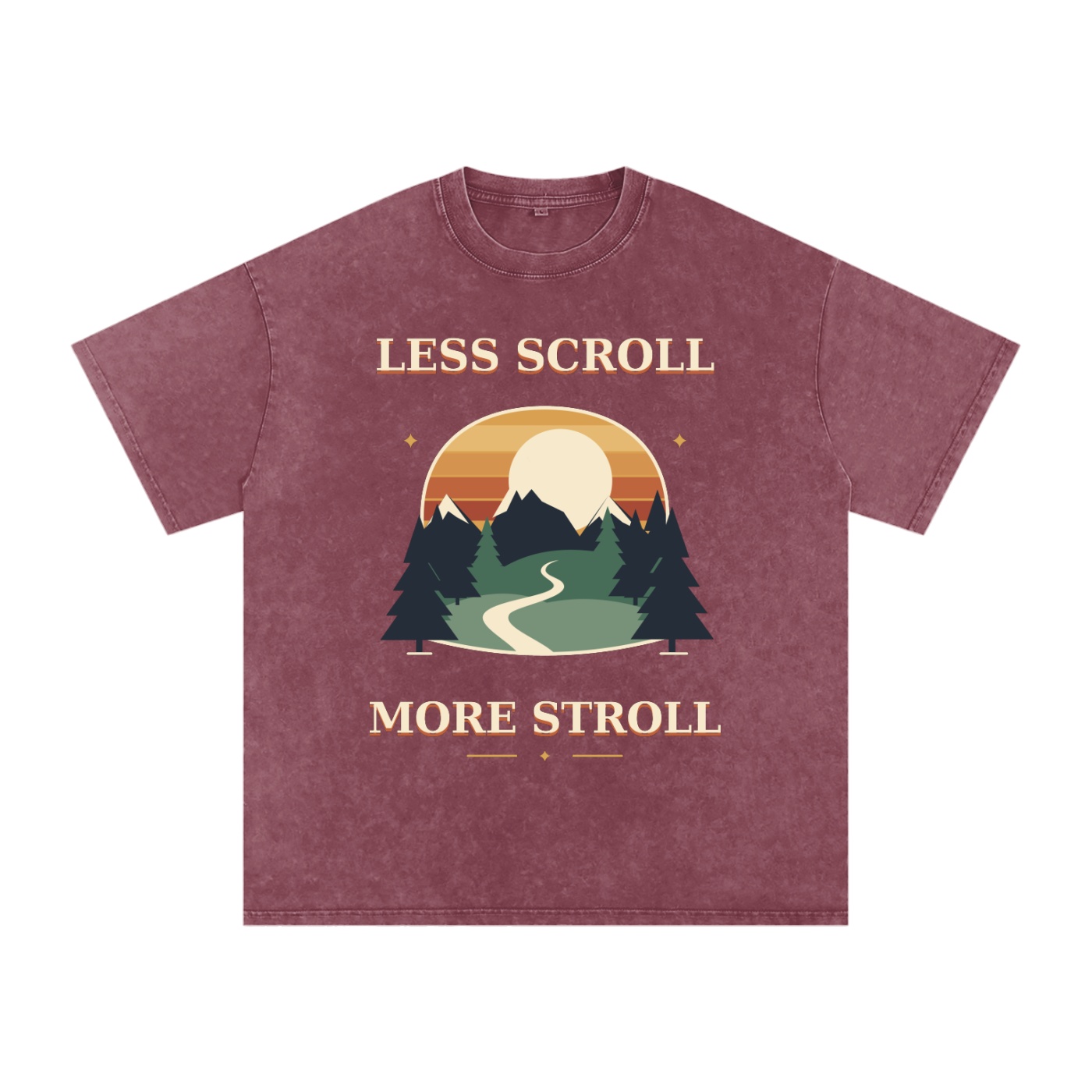 Snow Washed Oversized Cotton T-Shirt - Image 17