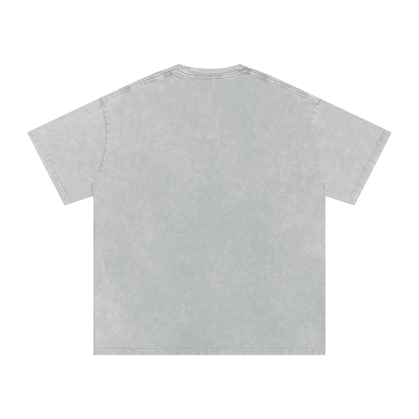 Snow Washed Oversized Cotton T-Shirt - Image 8