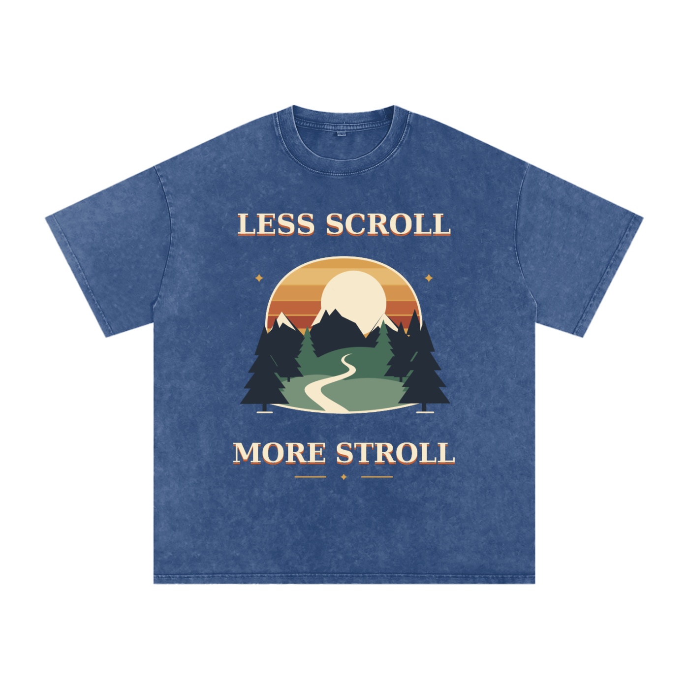 Snow Washed Oversized Cotton T-Shirt - Image 33