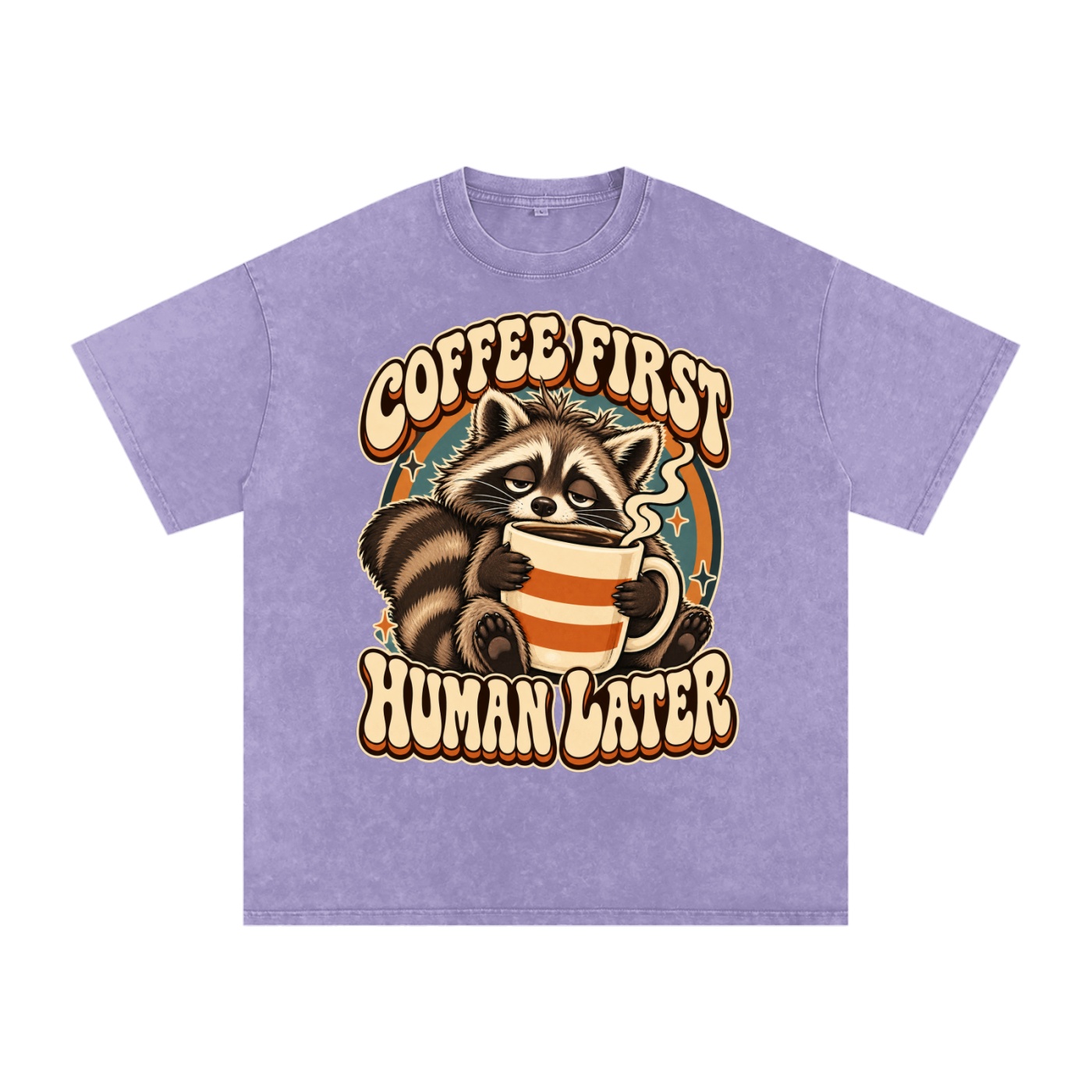 Snow Washed Oversized Cotton T-Shirt - Image 11