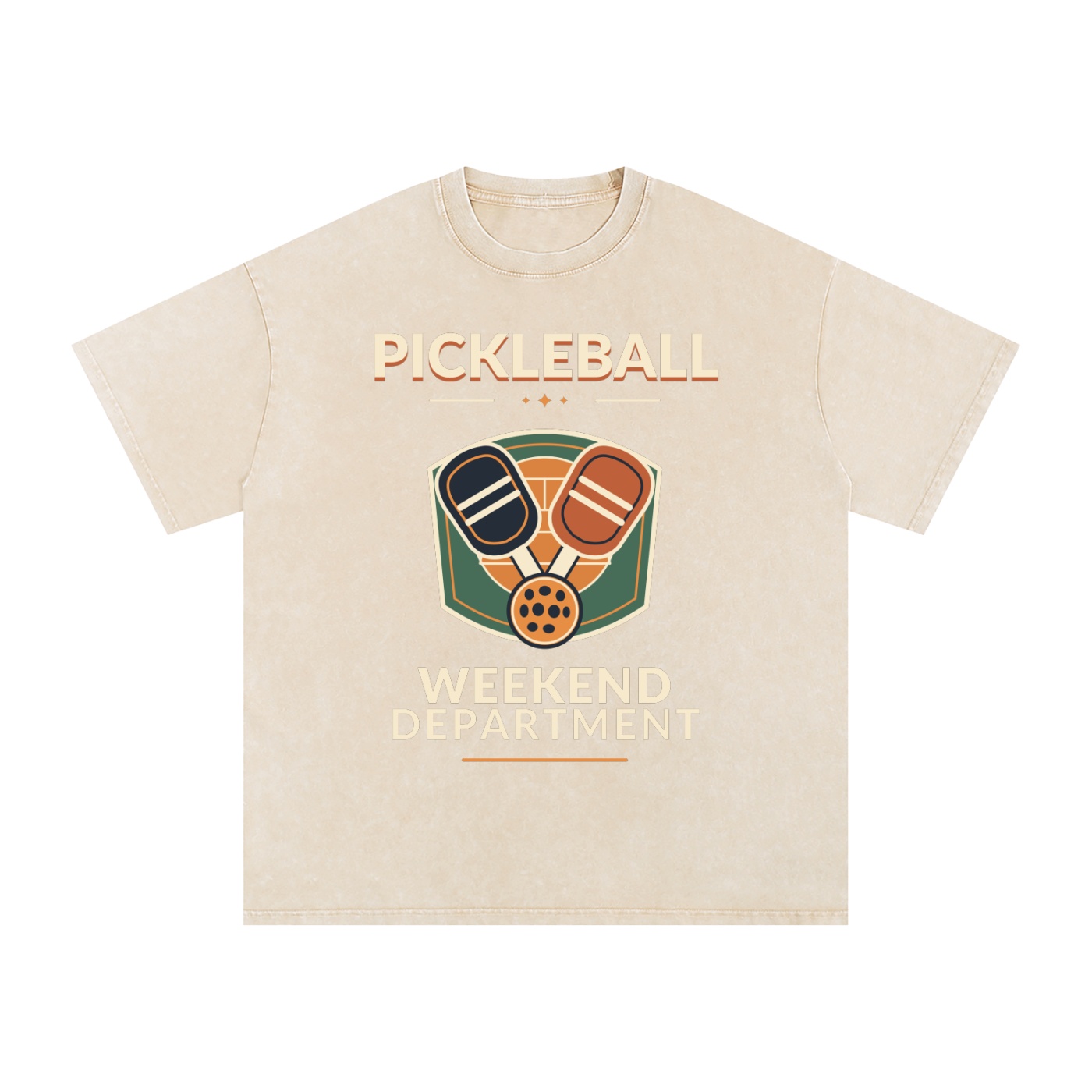 Snow Washed Oversized Cotton T-Shirt - Image 5