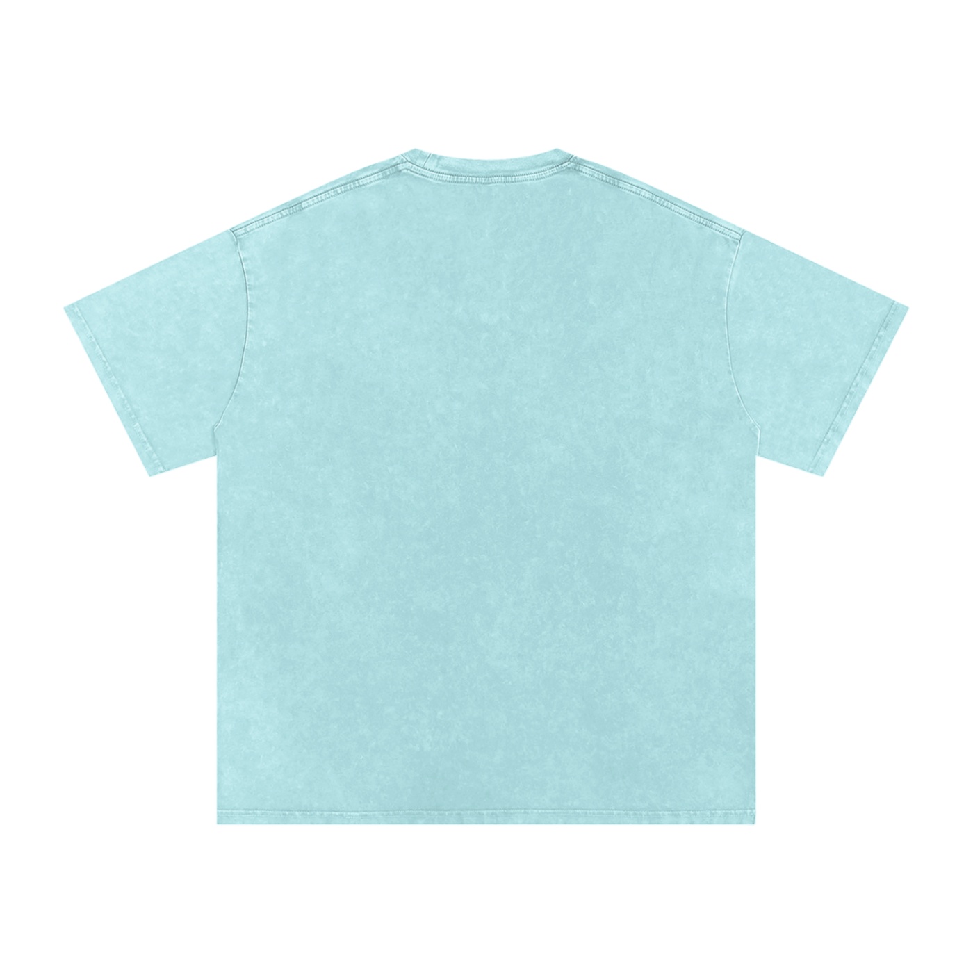 Snow Washed Oversized Cotton T-Shirt - Image 4