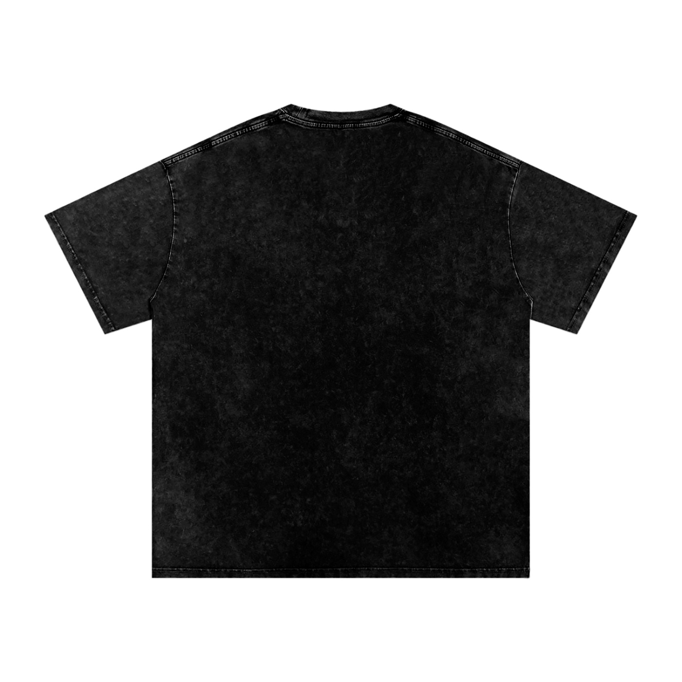 Snow Washed Oversized Cotton T-Shirt - Image 2