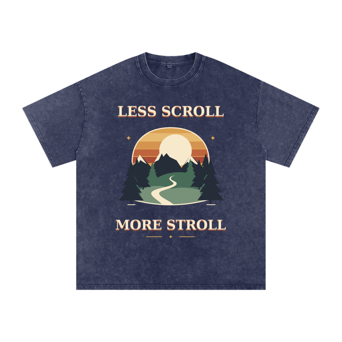 Snow Washed Oversized Cotton T-Shirt - Image 23